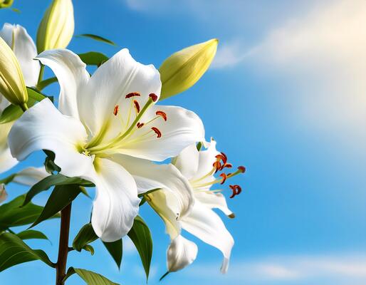 百合の花