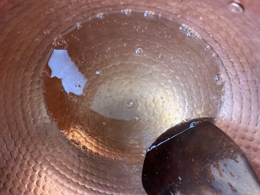 完成した錦玉液