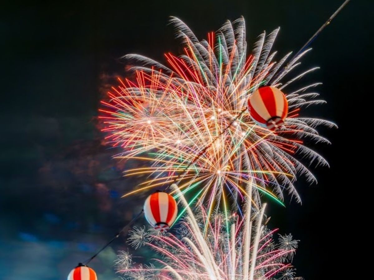 花火と夏祭り