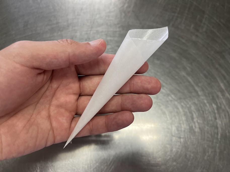 セパレート紙で作った絞り