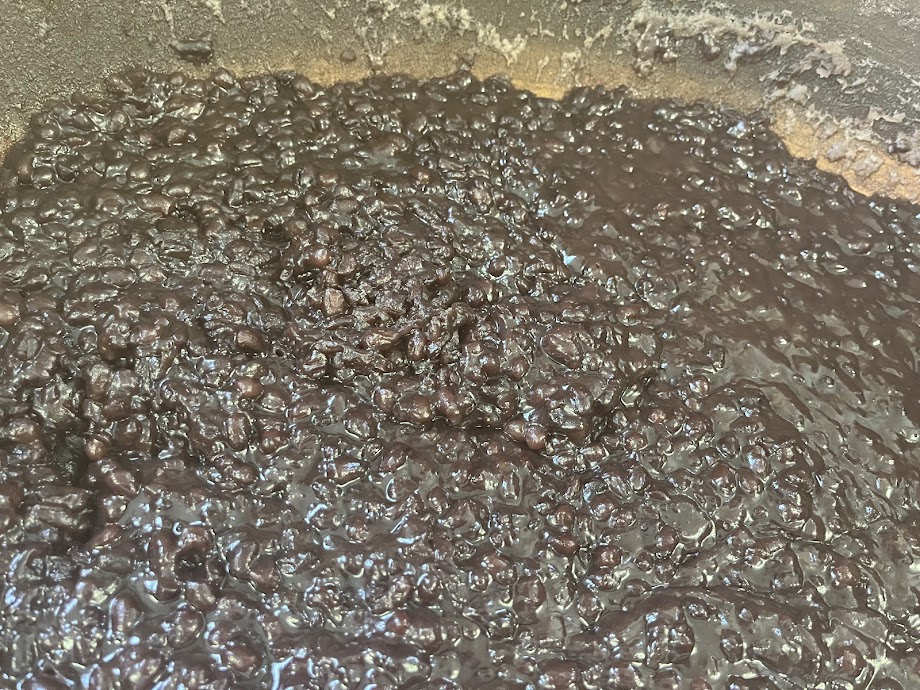 どら焼きのあんこの仕上がりの目安２