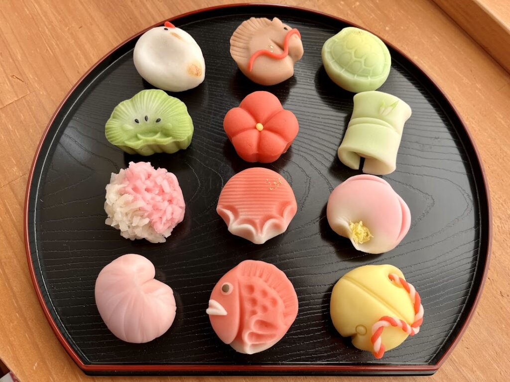 2026年お正月上生菓子