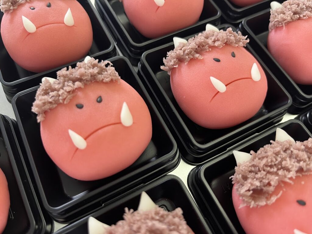 上生赤鬼の完成