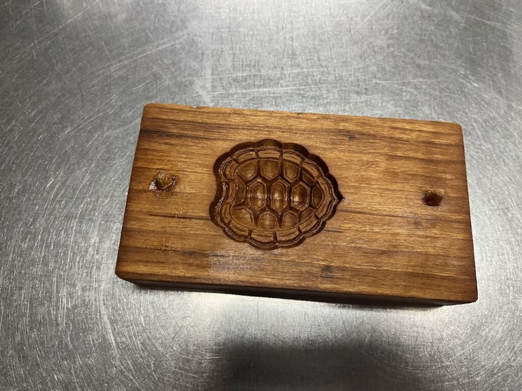 亀の木型