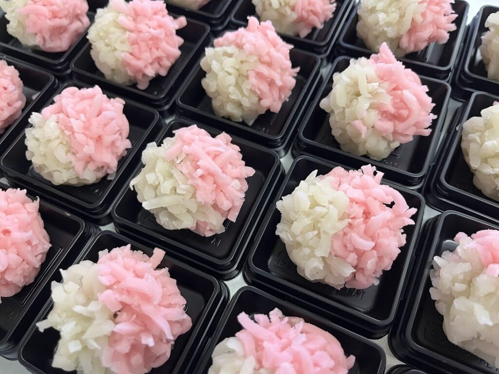 上生菓子の此の花完成