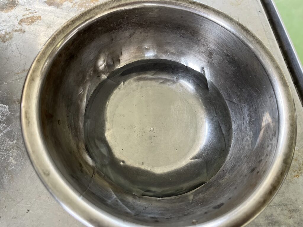 中割餡に加える液糖