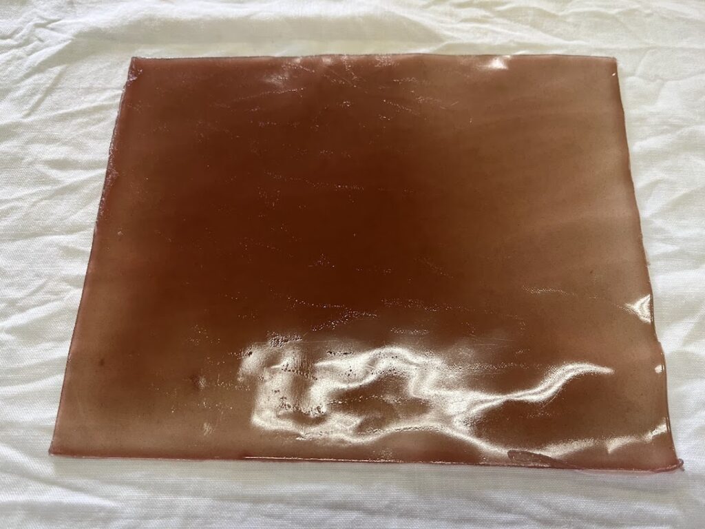 濡れ燕用の黒羊羹